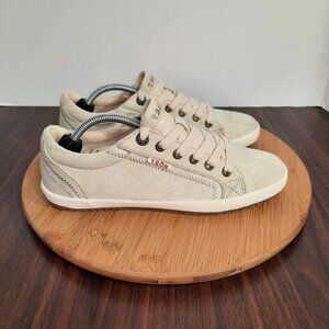 Taos Footwear Cream Sneakers